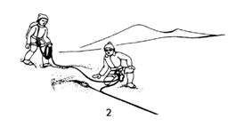 Подъём с помощью самополиспаса