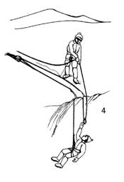 Вытягивание пострадавшего