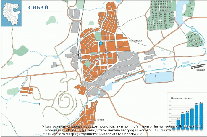 Карта Сибая