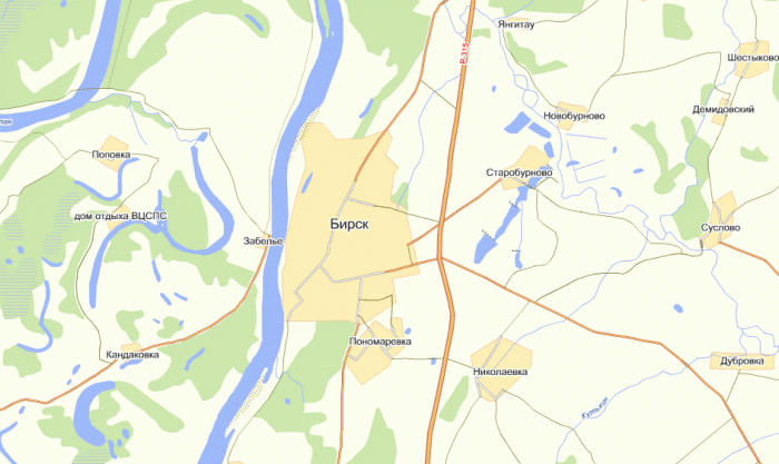Схема Бирска