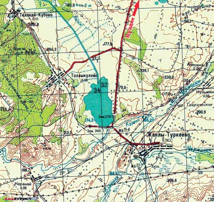 Озеро. Буздякский район