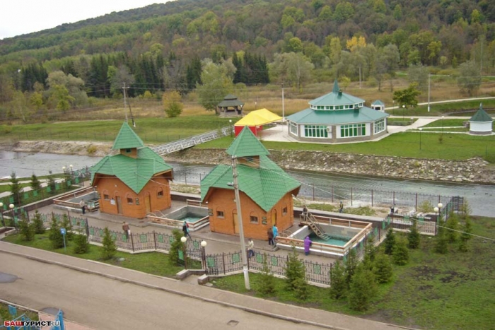 Территория санатория Красноусольск