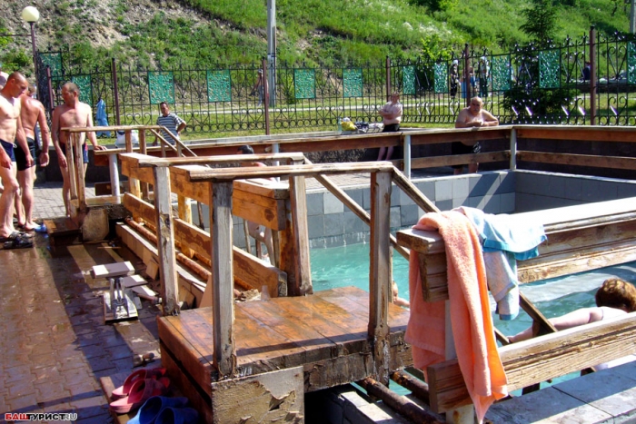 Территория санатория Красноусольск