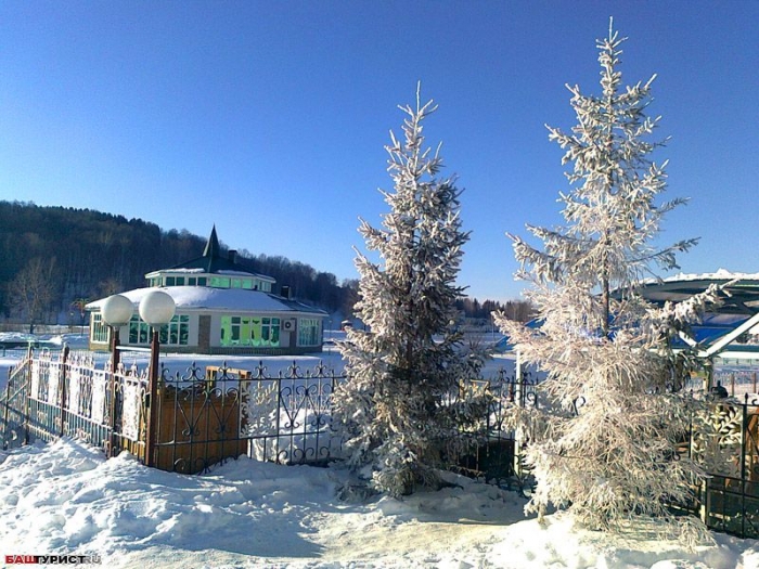 Территория санатория Красноусольск