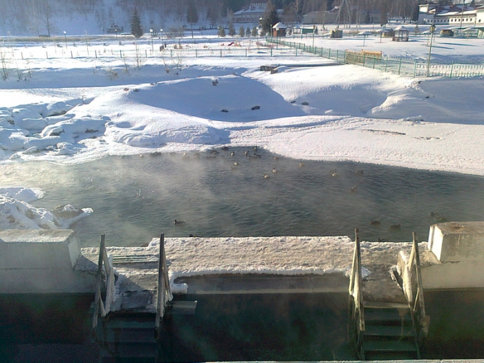 Территория санатория Красноусольск