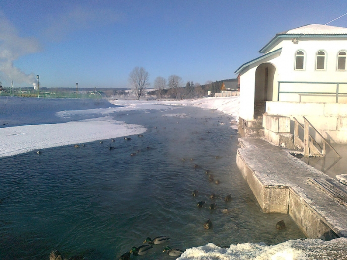 Территория санатория Красноусольск