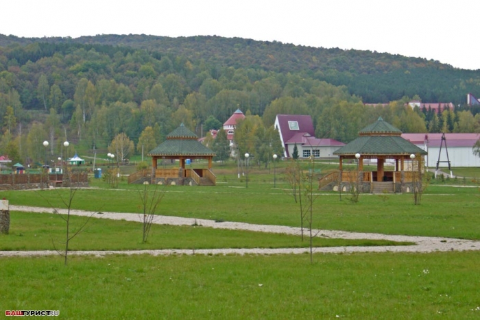 Территория санатория Красноусольск