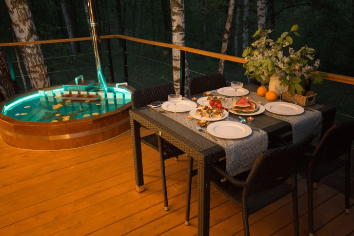 Глэмпинг “Kedr Camp” в Охлебинино