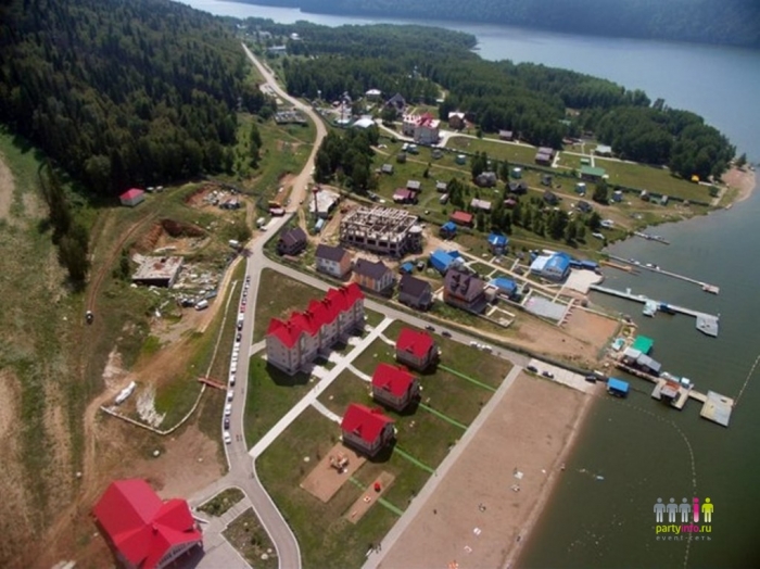 База отдыха Павловский парк. Башкортостан, на Павловском водохранилище