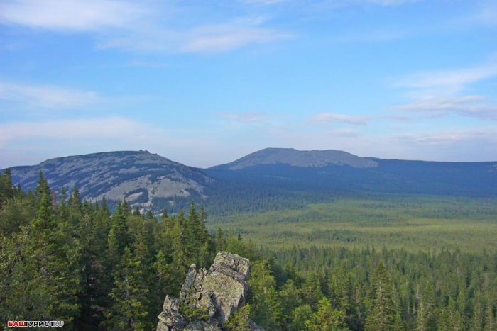 Хребет Зигальга. Гора Поперечная. Окрестности