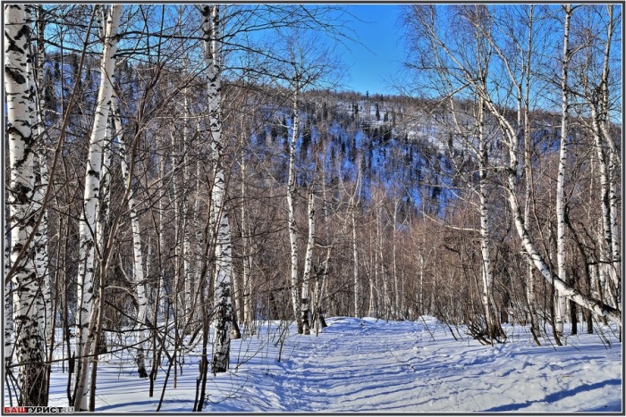 Вид Уральских гор. Аджигардак.