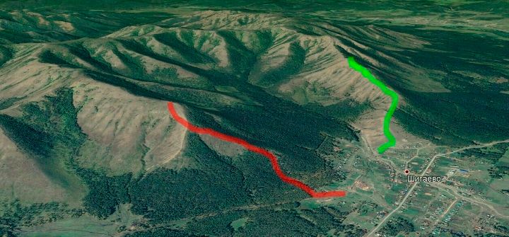 Хребет Крака — тектонический памятник природы