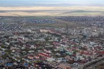 Город Сибай с высоты