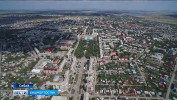 Город Сибай с высоты